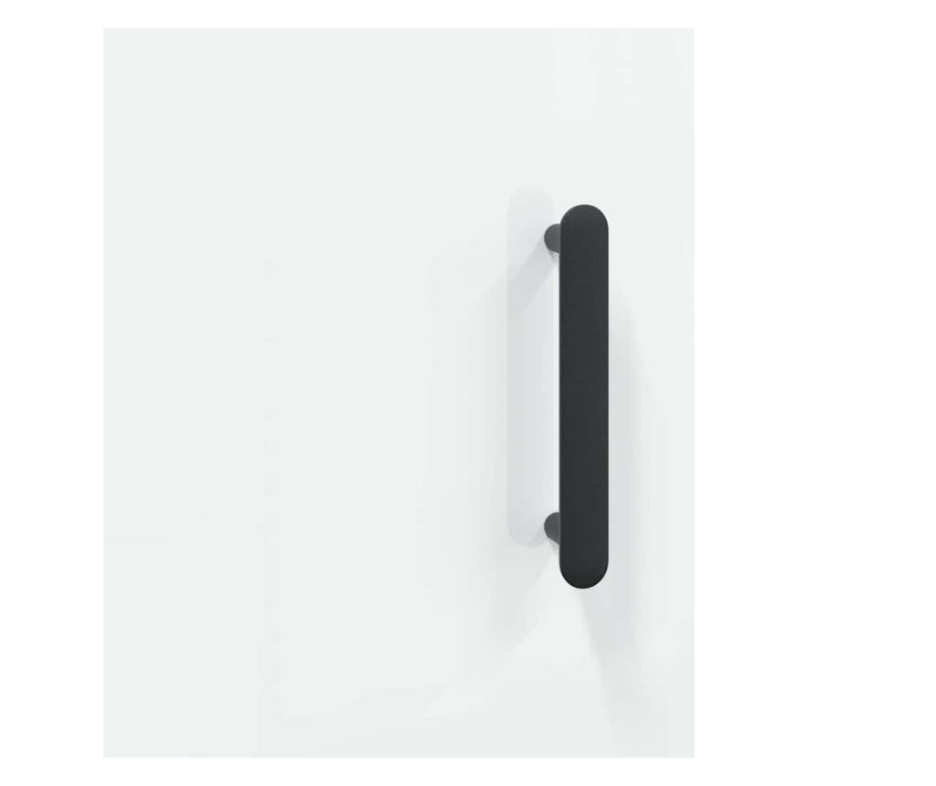 Ormarić za posluživanje, sjajno bijeli, 69,5x34x90 cm, kompozitno drvo - 10