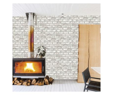 ТАПЕТИ DUTCH WALLCOVERINGS, бели, тухлен модел, EW3104