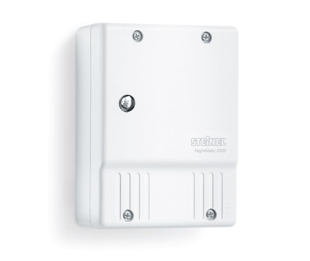 Steinel Photoelectric Light Controller NightMatic 2000, White - 2