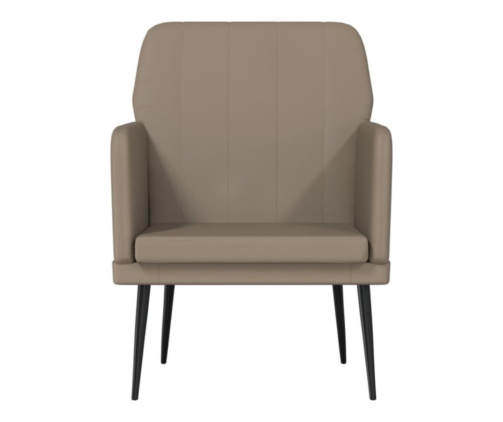 Фотьойл, капучино, 61x78x80 см, изкуствена кожа - 3