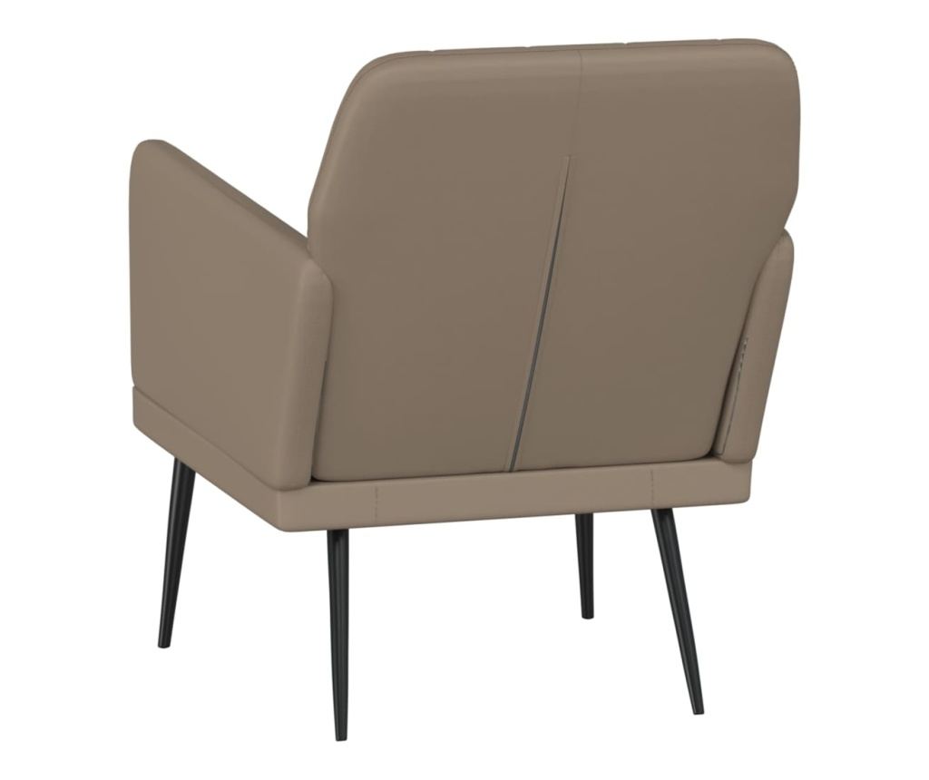 Фотьойл, капучино, 61x78x80 см, изкуствена кожа - 5