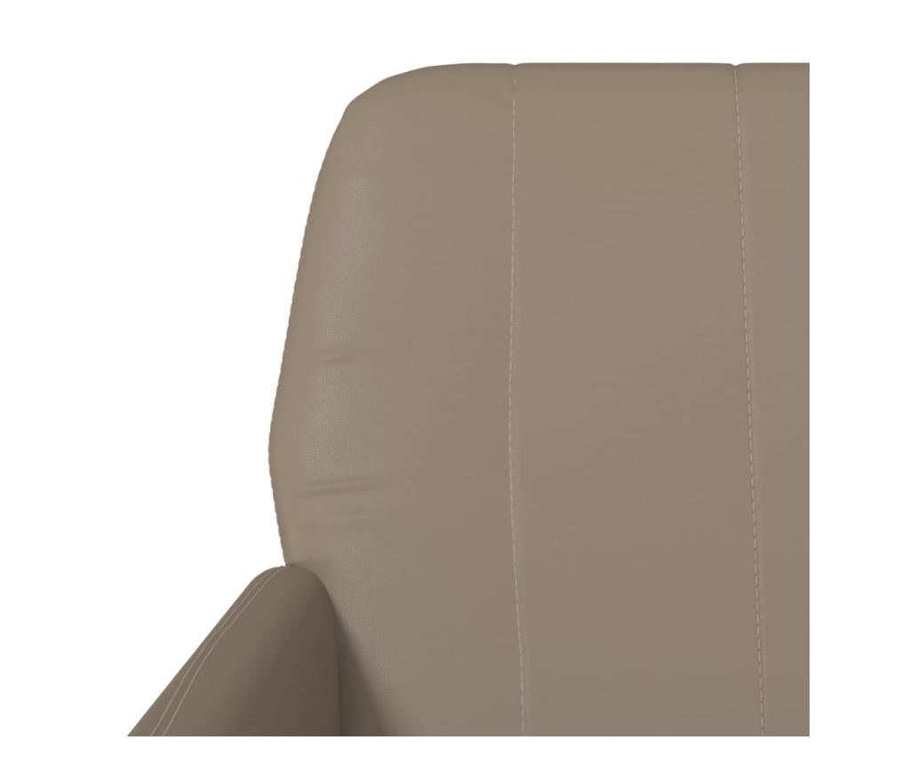 Фотьойл, капучино, 61x78x80 см, изкуствена кожа - 6