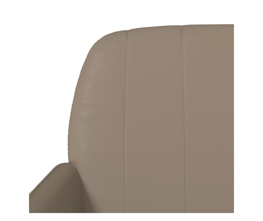 Диван, капучино, 107x80x81 см, изкуствена кожа - 6