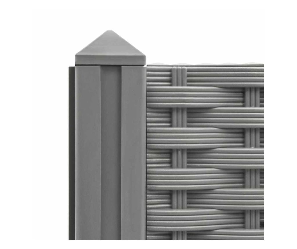 Повдигната градинска леха, 160x40x71 см, Полипропилен - 6