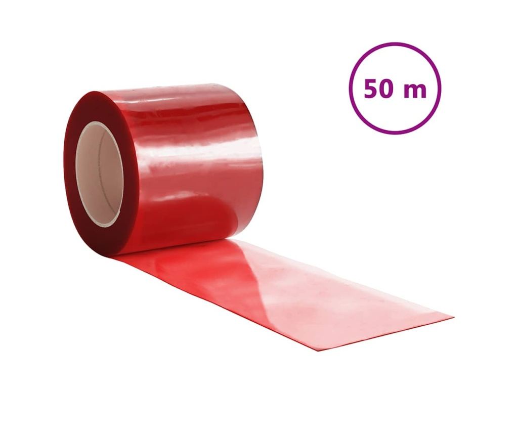 Вратичка, червена, 200 мм x 1.6 мм, 50 м, PVC - 2