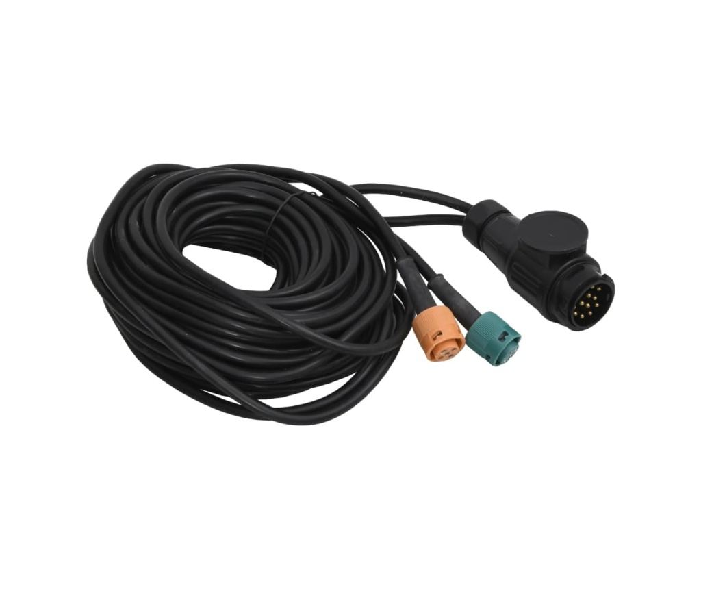 Светлини за ремарке 2 бр. Класически крушки 12V Червени 23x6x13 см - 8