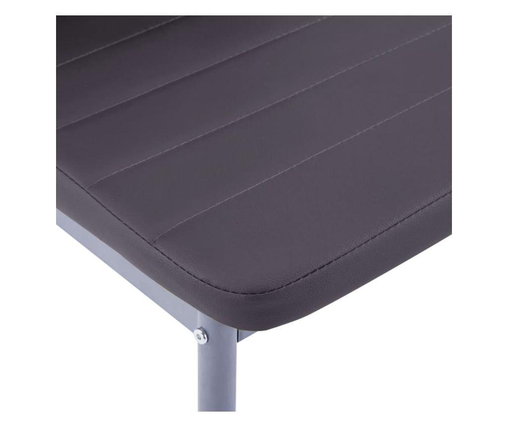 Кухненски комплект за хранене, 7 части, сив - 12