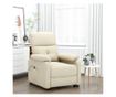 Повдигащ реклайнер, кремав, плат thumbnail 1