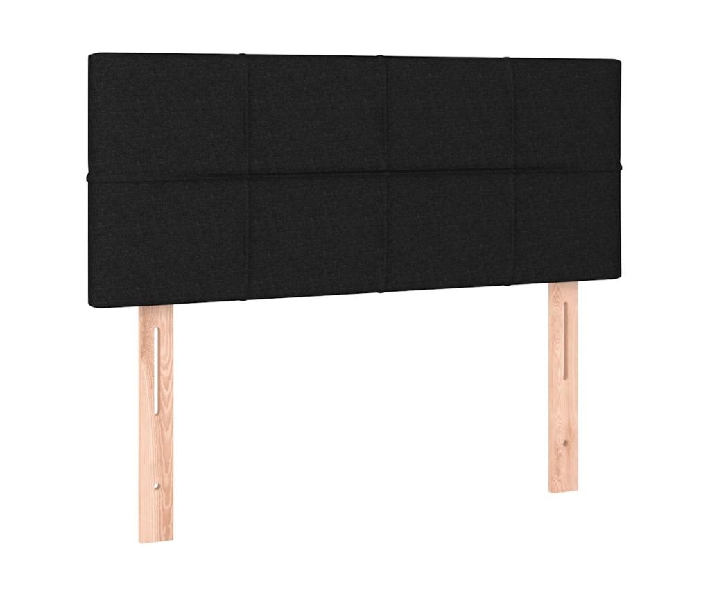 Кухненски шкаф с мивка, черен, 90x200 см, текстил - 6