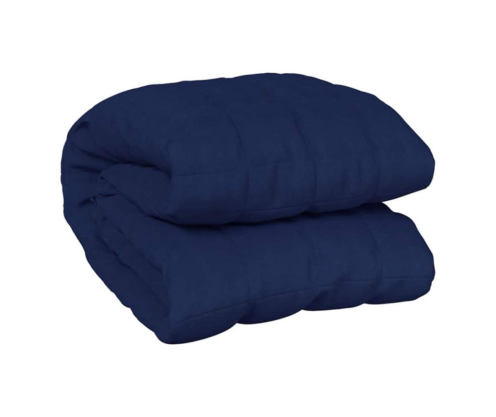 Терапевтично одеяло, Синьо, 220x240 см, 11 кг, Текстилен материал - 2