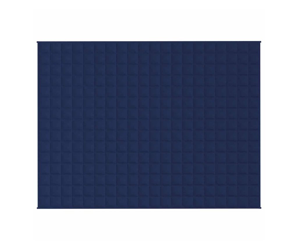 Утежечено одеяло, синьо, 150x200 см, 11 кг, текстил - 3