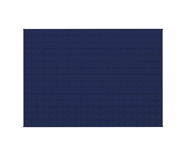 Утежечено одеяло, синьо, 155x220 см, 7 кг, текстилен материал