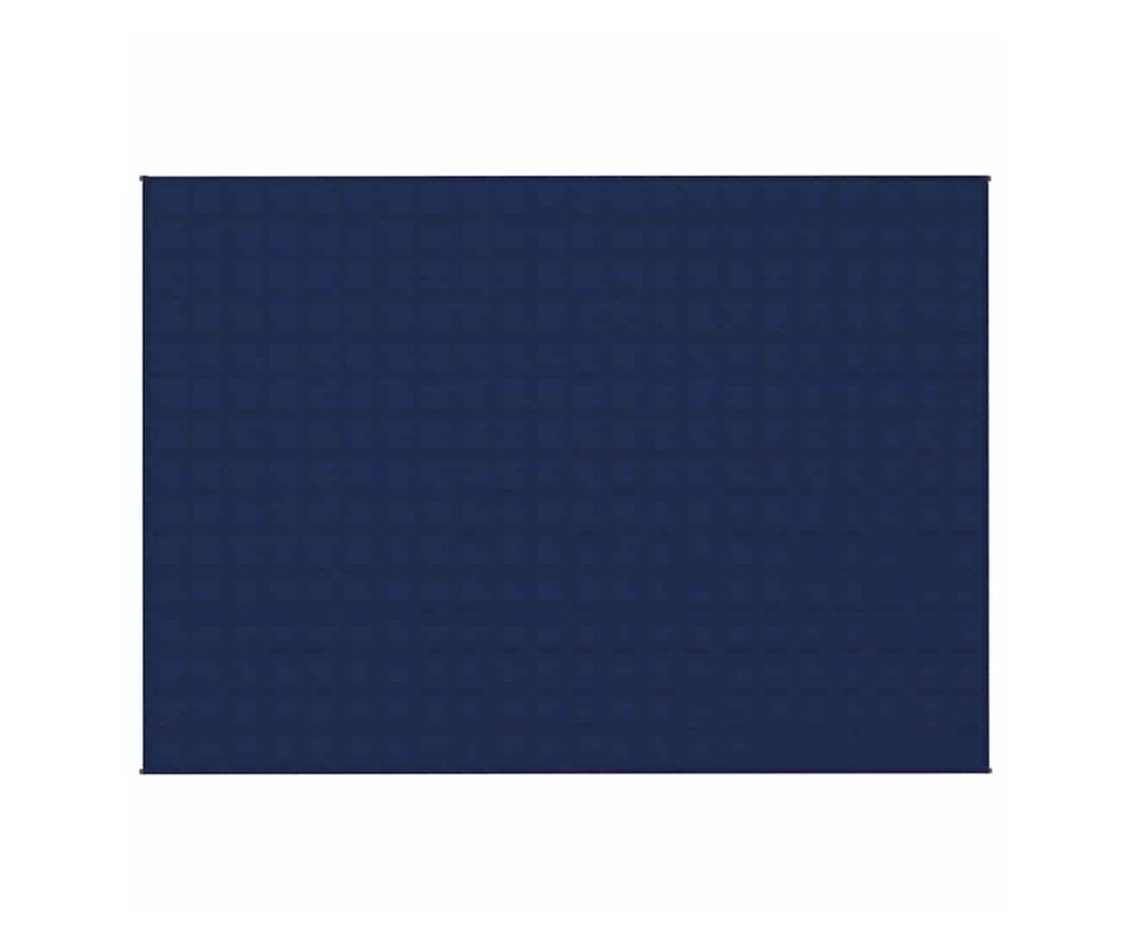 Weighted blanket, blue, 155x220 cm, 11 kg, textile - 3