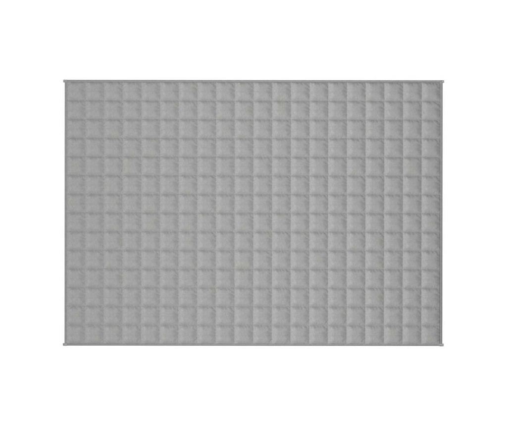 Utješna deka, siva, 140x200 cm, 10 kg, tekstilni materijal - 3