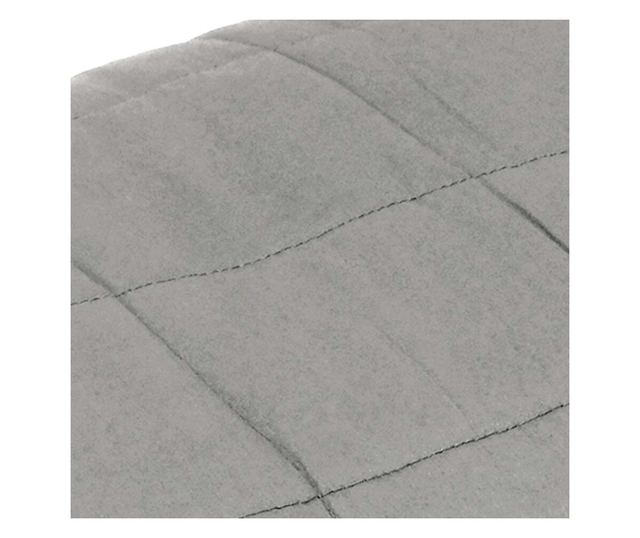 Утежечено одеяло, сиво, 140x200 см, 10 кг, текстилен материал