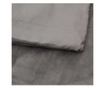 Утежелено одеяло с калъф, сиво, 150x200 см, 11 кг, текстил thumbnail 4