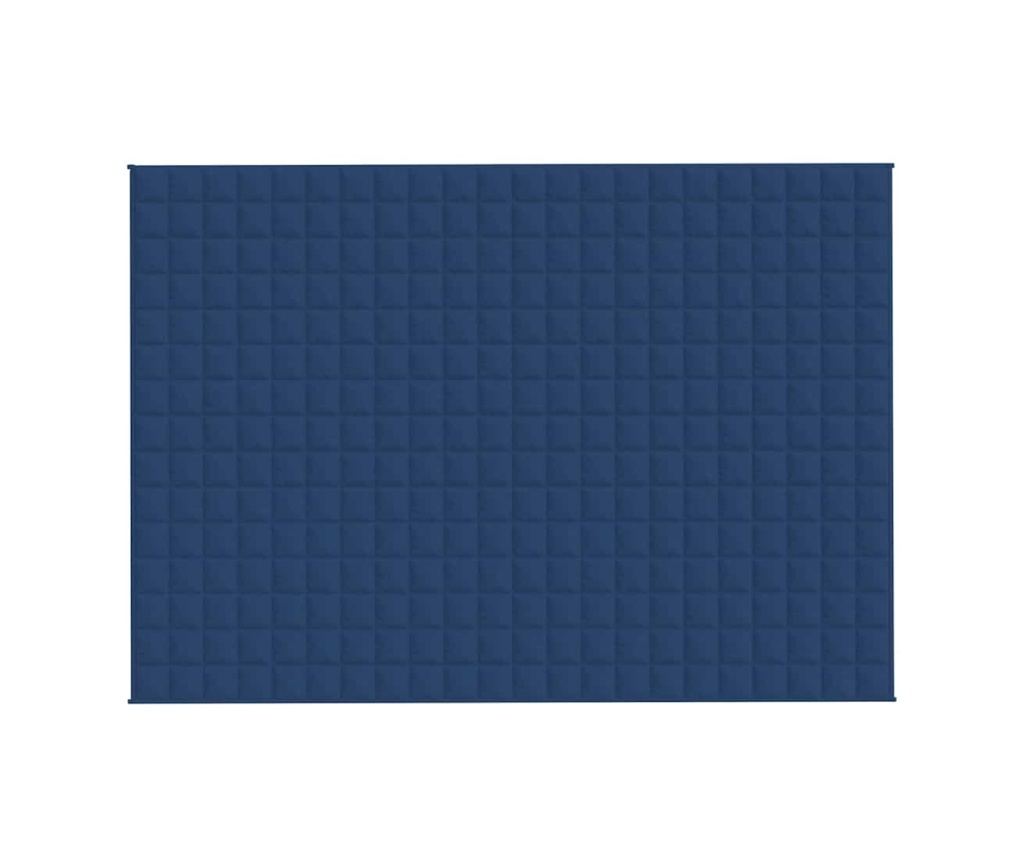 Терапевтично одеяло, синьо, 155x220 см, 11 кг, текстил - 3