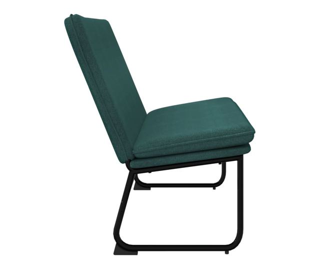 Пейка, тъмнозелена, 100x75x76 см, плат