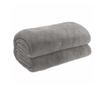 Утеждо одеяло с калъф, сиво, 138x200 см, 6 кг, текстил