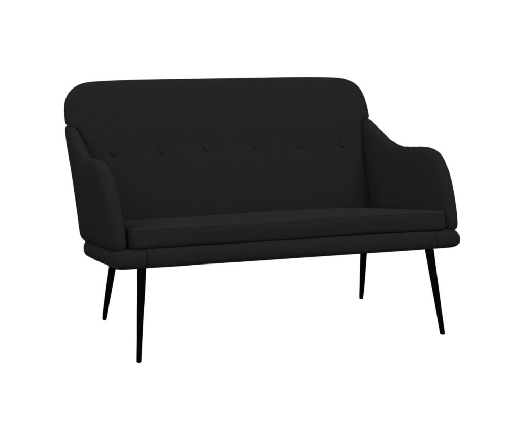 Пейка, черна, 110x76x80 см, текстил - 2