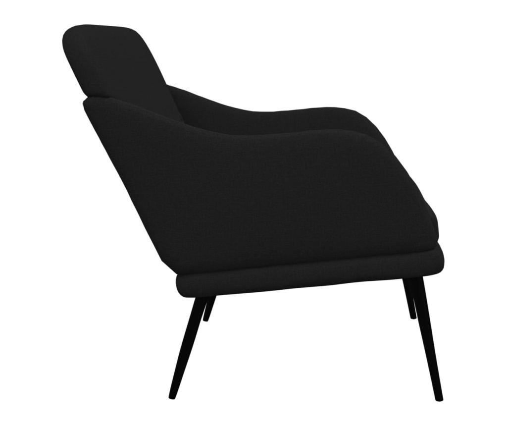 Пейка, черна, 110x76x80 см, текстил - 4