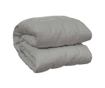 Утежелено одеяло, сиво, 235x290 см, 11 кг, текстил