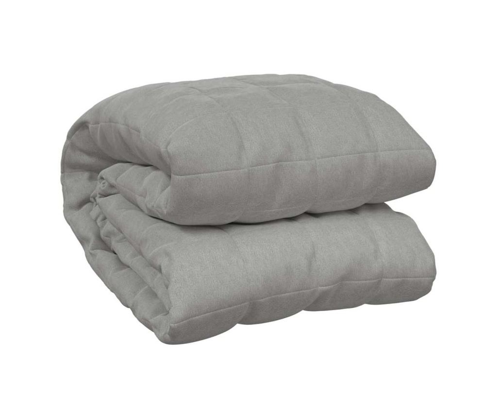 Weighted Blanket, Grey, 235x290 cm, 11 kg, Textile Material - 2
