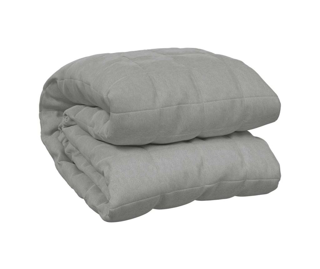 Utješna deka, siva, 200x260 cm, 11 kg, tekstilni materijal - 2