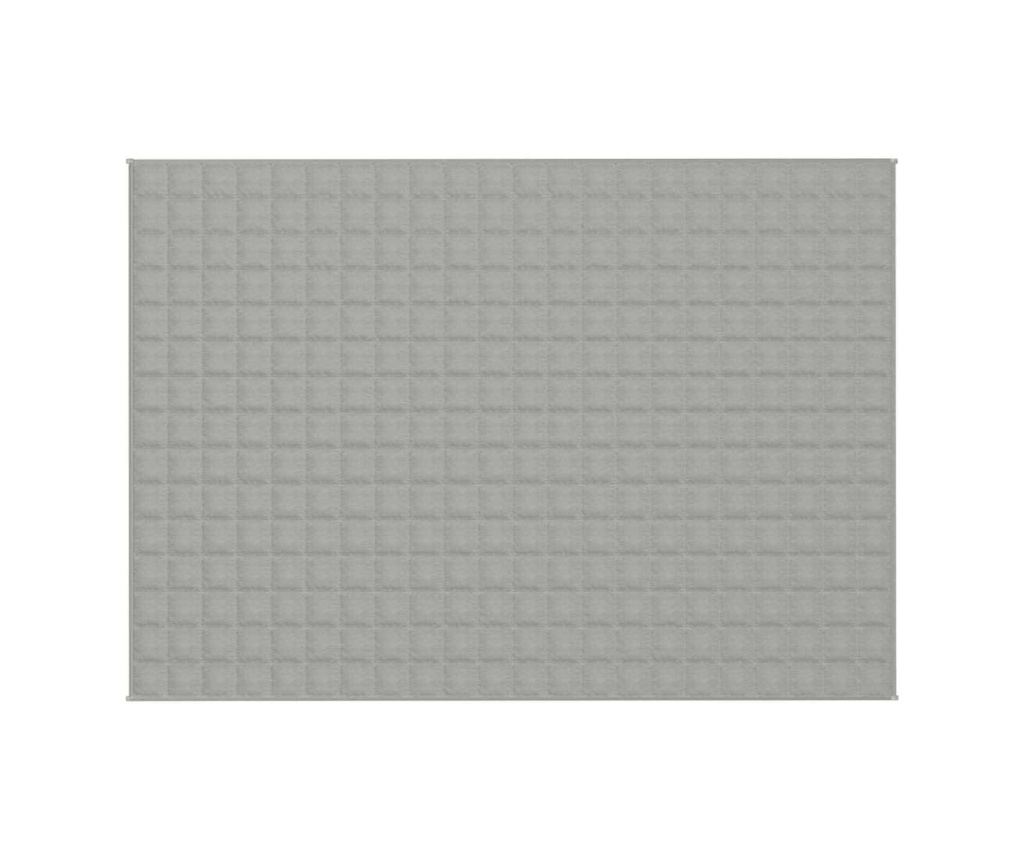 Утежечено одеяло, сиво, 155x220 см, 11 кг, текстилен материал - 3