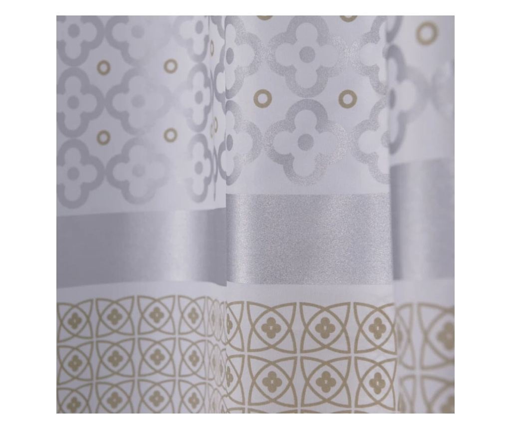 Душ завеса Sealskin Marrakech, сребриста, 180 см - 4