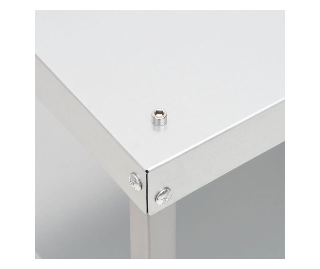 Пушилка за барбекю с маса, поцинкована стомана - 9