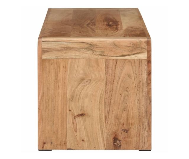 ТВ шкаф, 110x33x33 см, масивна дървесина акация