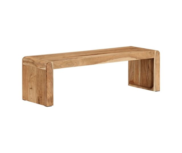 ТВ шкаф, 110x33x33 см, масивна дървесина акация