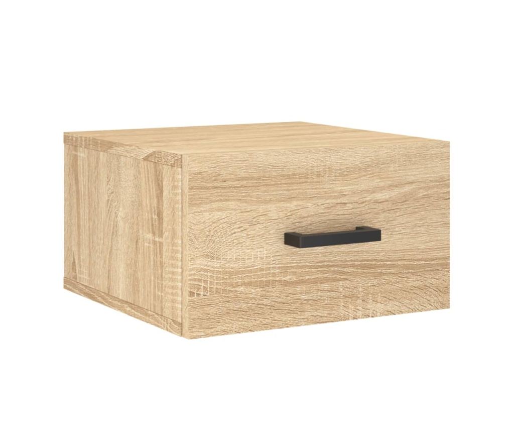 Стенна нощна шкафче, дъб сонома, 35x35x20 см - 2