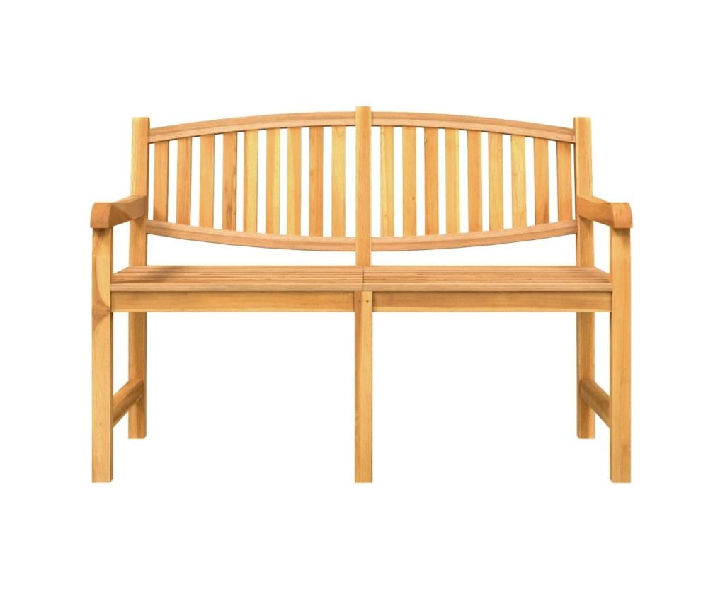 Σετ Τραπεζαρίας Κήπου, Μασίφ Ξύλο Τικ, 5 Τεμάχια - 8