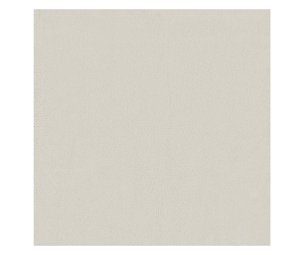 Пейка, кремава, 108x79x79 см, кадифе - 7