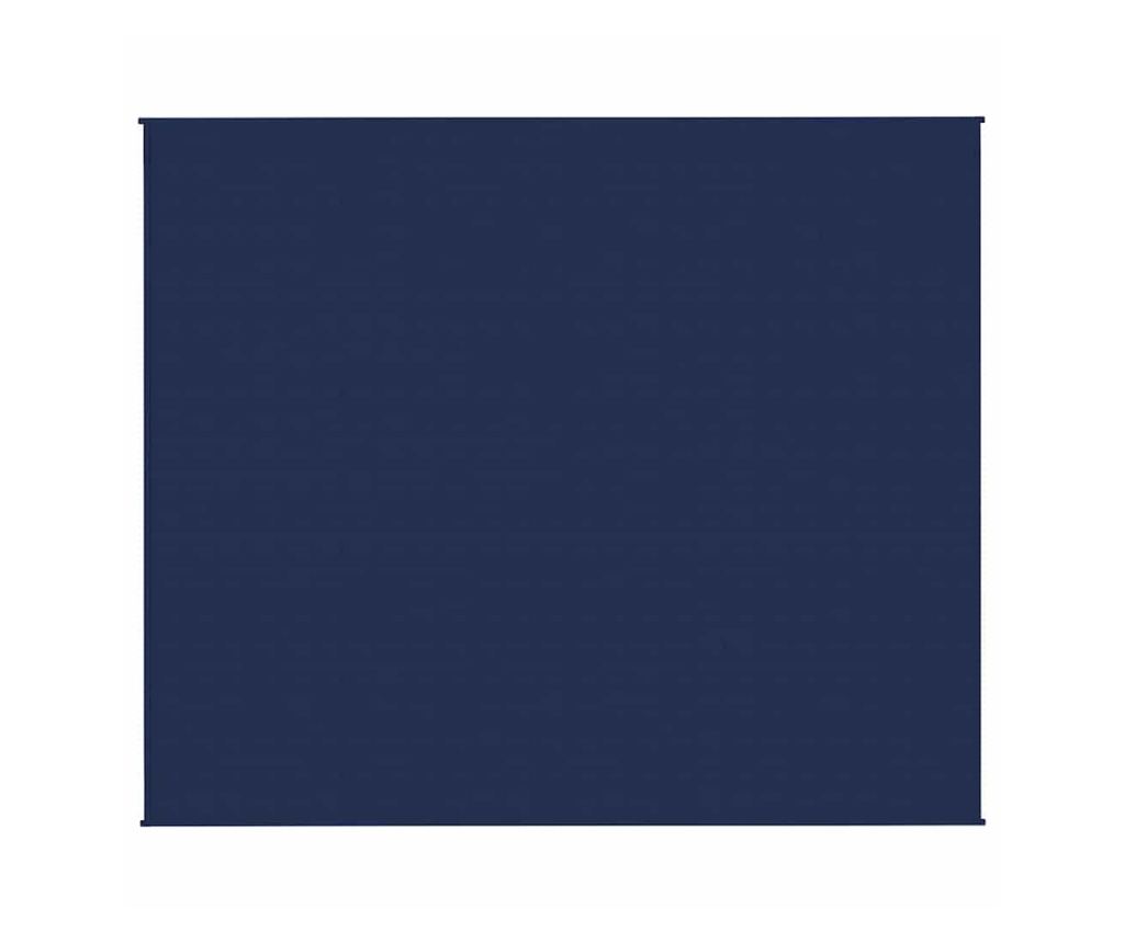 Утежелено одеяло, синьо, 220x260 см, 11 кг, текстил - 3