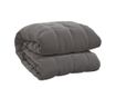 Терапевтично одеяло, сиво, 235x290 см, 11 кг, текстил