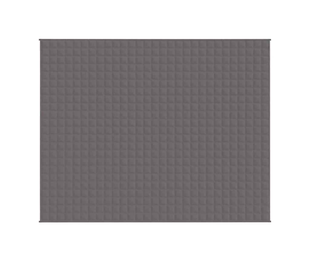 Teška deka, siva, 235x290 cm, 11 kg, tekstilni materijal - 3