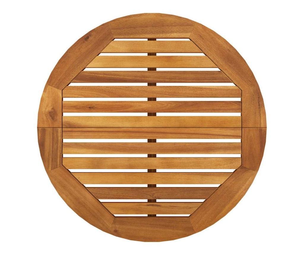 Градински комплект мебели, 5 части, масивна акациева дървесина - 7