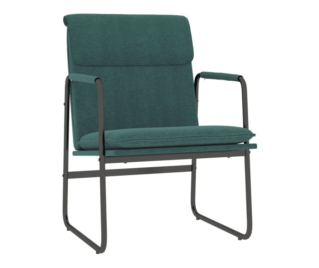 Фотьойл, тъмнозелен, 55x64x80 см, плат - 2