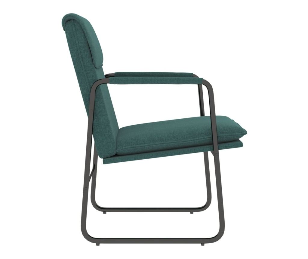 Фотьойл, тъмнозелен, 55x64x80 см, плат - 4