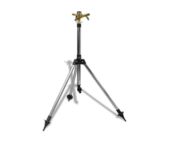 Цинков импулсен разпръсквач за градина на статив