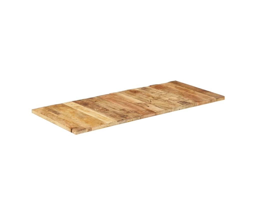 Ploča stola, 140 x 60 cm, masivno drvo manga, 25-27 mm - 5