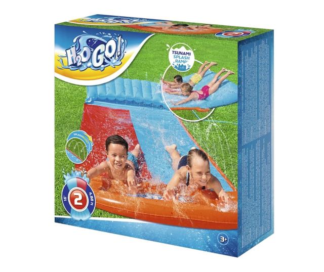 Bestway H2OGO Tsunami Splash Двойна водна пързалка