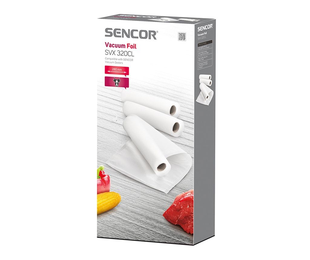 Вакуумни торбички на ролка 280 мм - Опаковки за пресни храни - 4