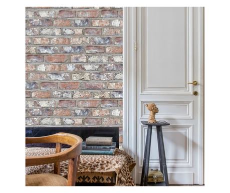DUTCH WALLCOVERINGS Тапет, многоцветен, с шарка на тухли, EW3103