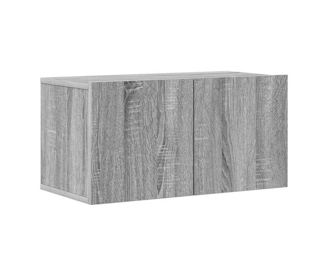 TV omarica, komplet, 4 kosi, sonoma siva, iverna plošča