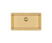 Премиум кухненска мивка, Foster, Milanello, 79 x 47 см, PVD покритие, за вграждане под плот, златиста