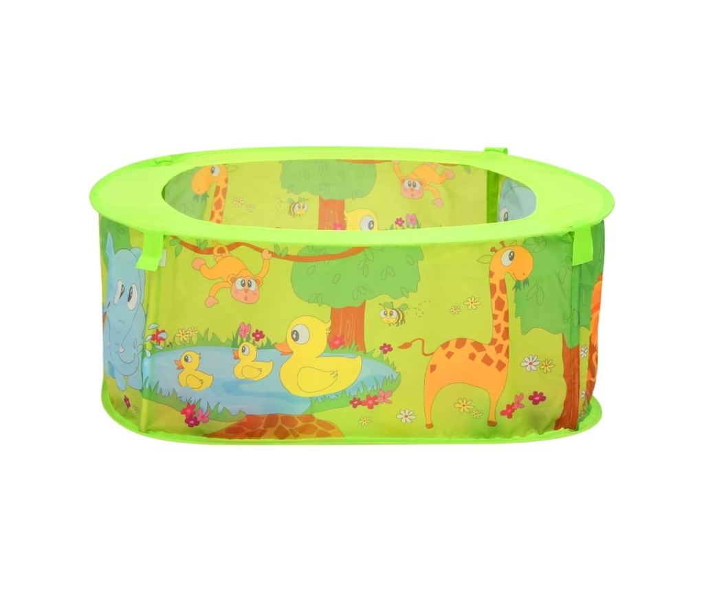 Детски басейн с топки, 300 топки, 75x75x32 см - 2